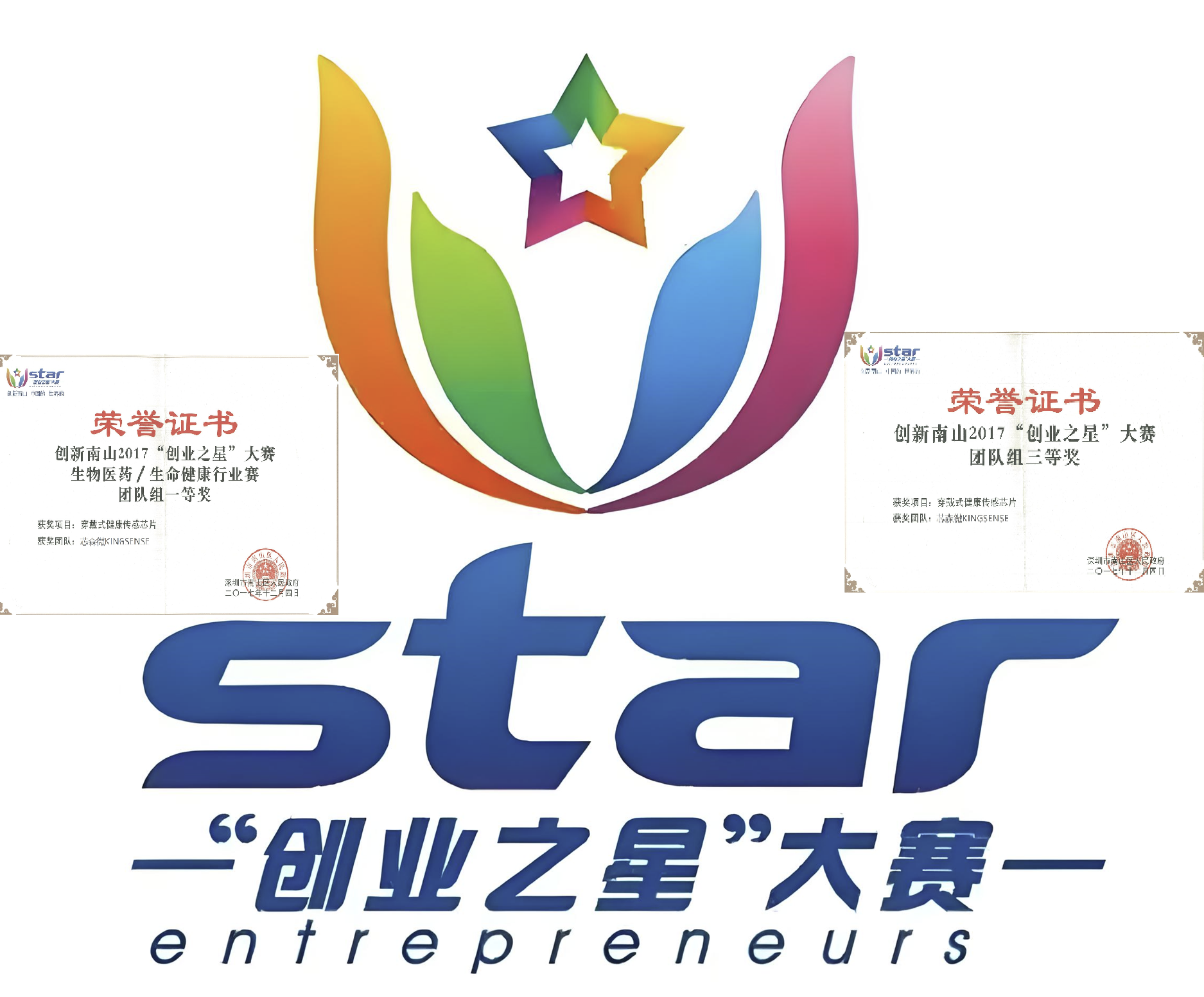芯森微KINGSEN团队在深圳南山“创业之星”大赛中荣获佳绩